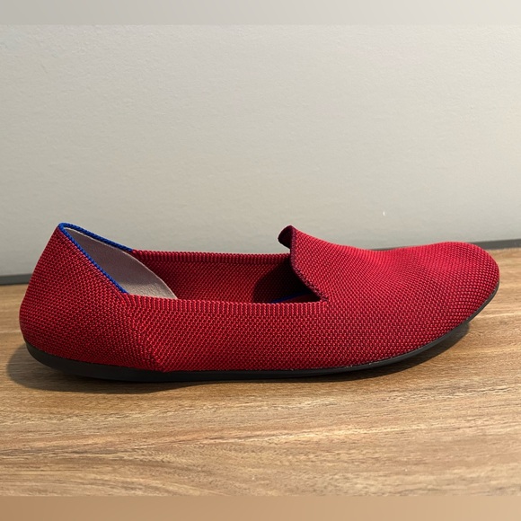 Red Knit Loafers - Picture 8 of 8